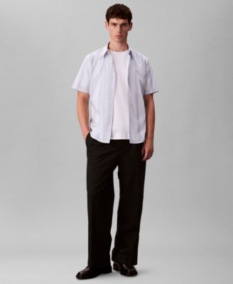 Men's Classic Fit Striped Shirt