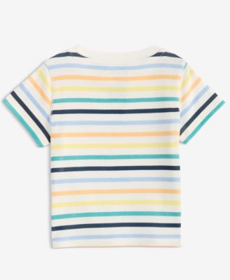 Baby Boys Striped T-Shirt, Macy's Exclusive