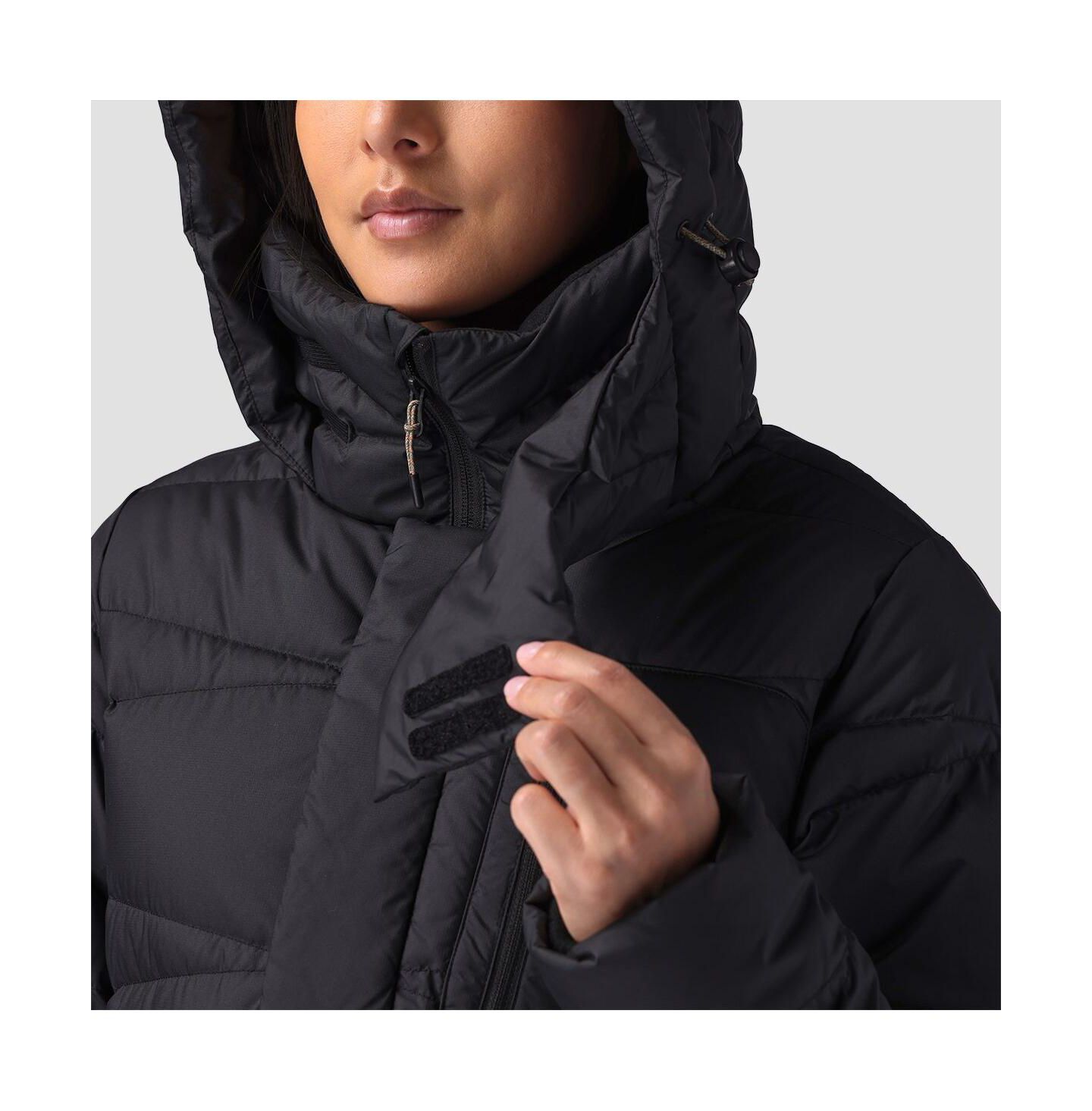Женская куртка Backcountry Stansbury Allied Down Parka Down Jackets, цвет: Чёрный — фото 4