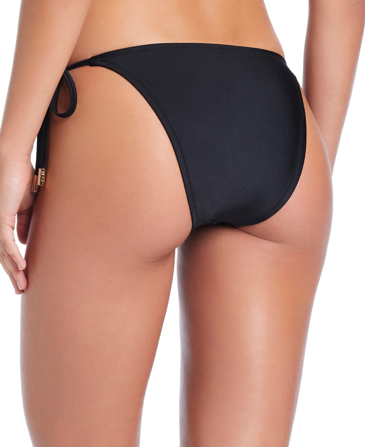 Red Carter Glitz And Glamour Cheeky Coverage Tie Side Bottom In Black