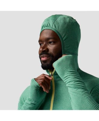 Men's Pines Microgrid Ultra-Lt Baselayer Zip Scuba Top Lightweight Long Underwear Tops