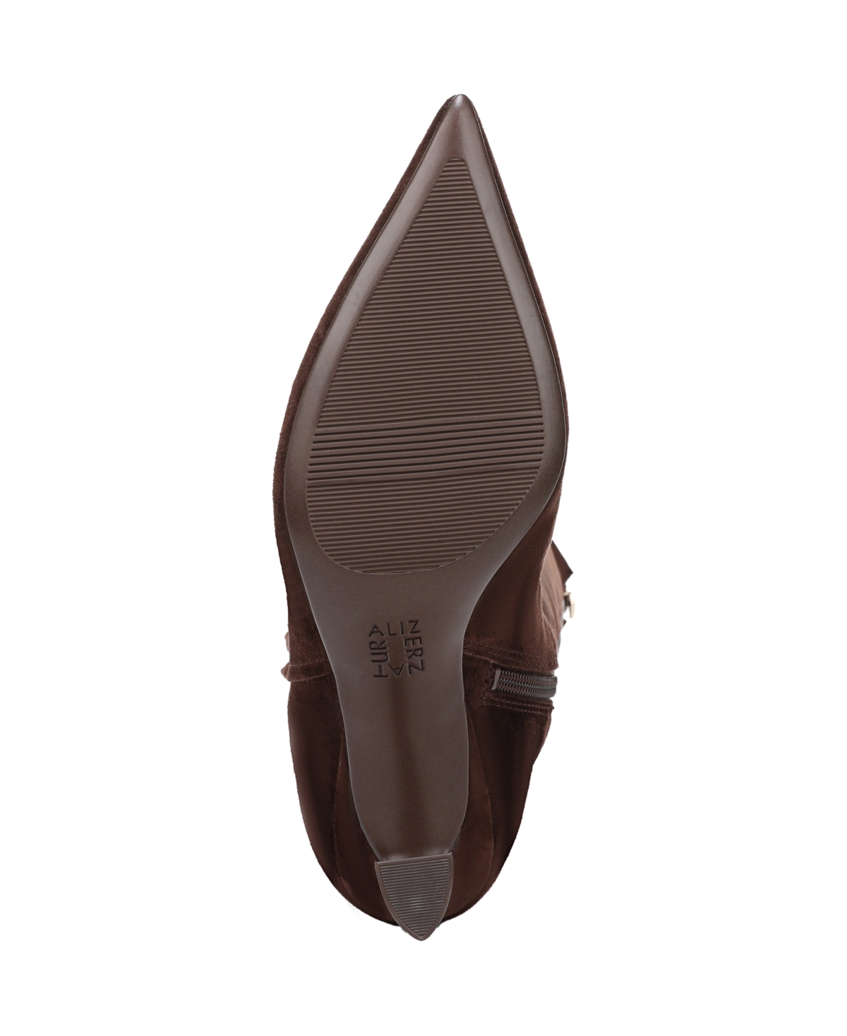 Naturalizer Women's Emily Zipper Tall Boots In Brown