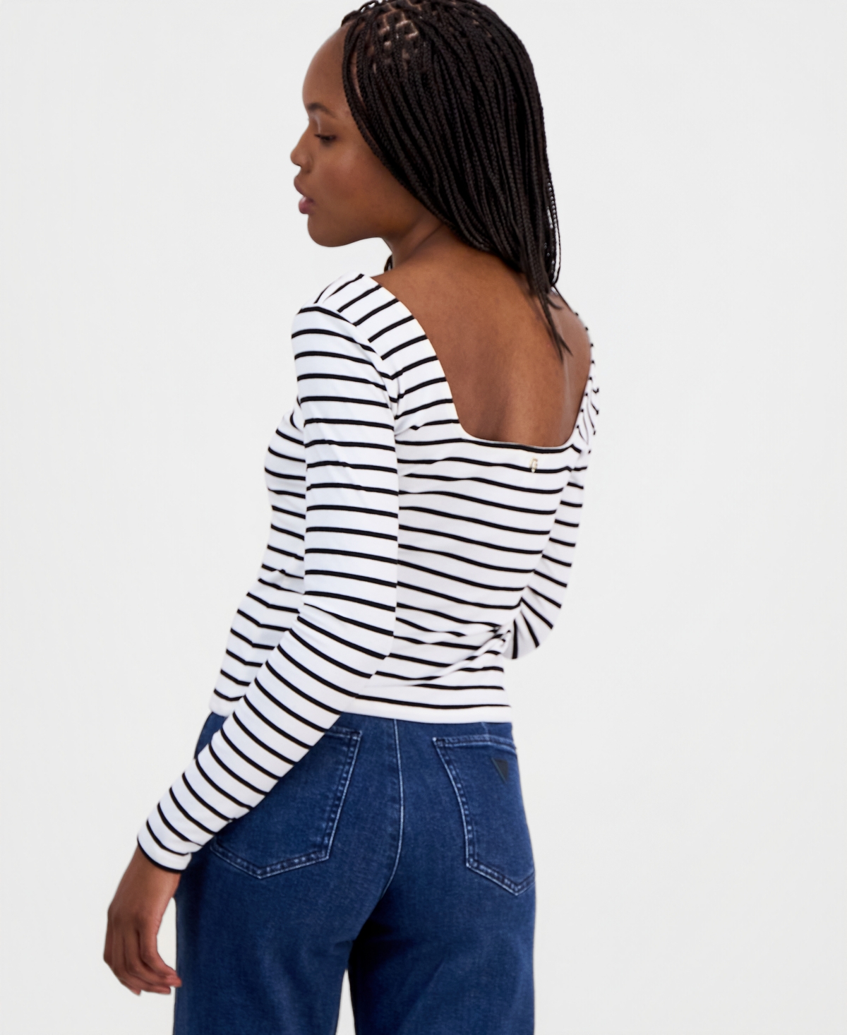 Guess Women's Chrystle Long-Sleeve Top