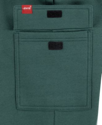 Boys' 8-20 Knit Cargo Fleece Joggers