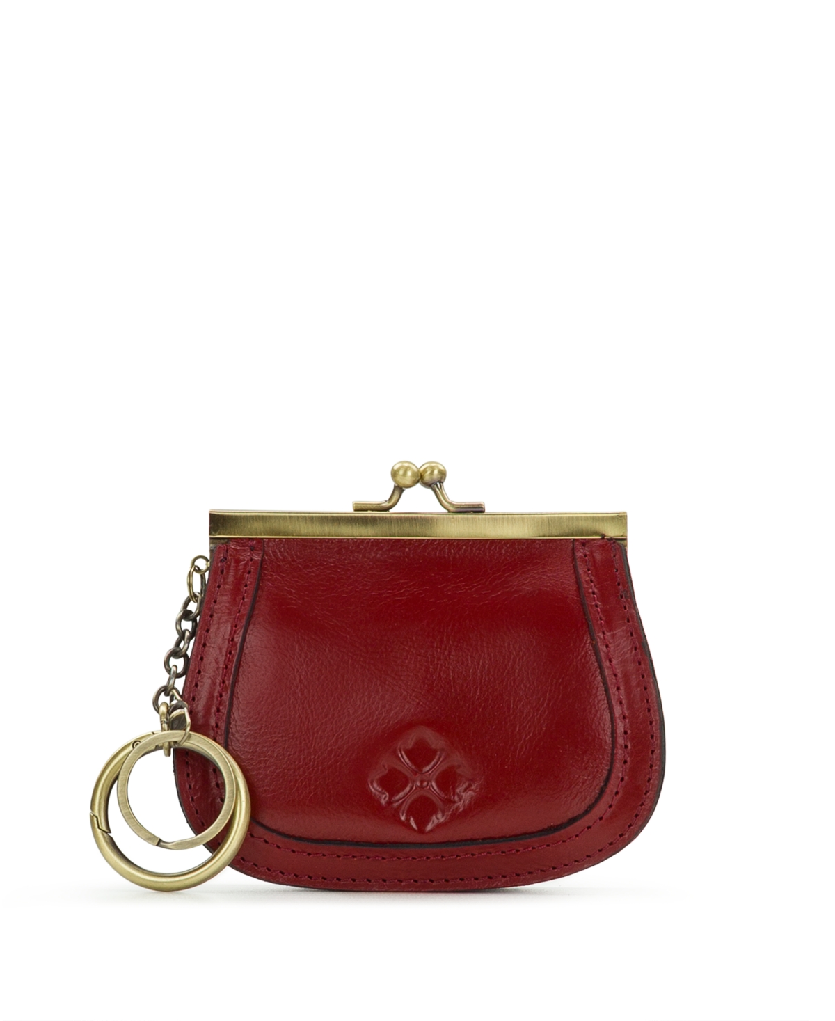 Patricia Nash Bella Boxed Coin Case In Red