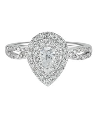 Diamond Engagement Ring (1 ct. t.w.) in 14k White Gold