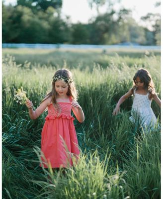 Toddler Girls Sleeveless Smocked Sundress