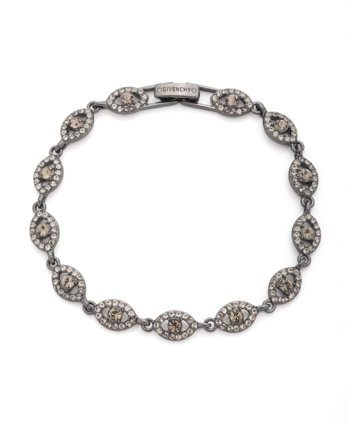 Givenchy Crystal Flex Bracelet In Metallic