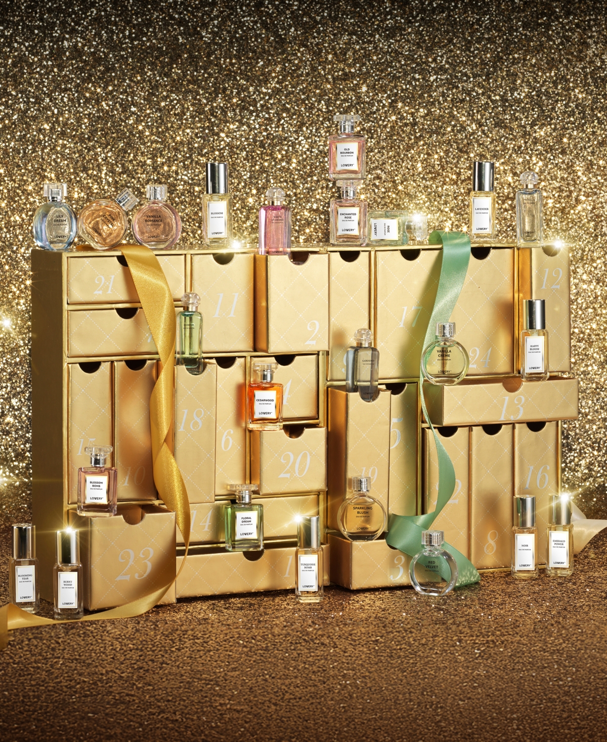 Lovery 24-pc. Perfume Advent Calendar Set In Transparent