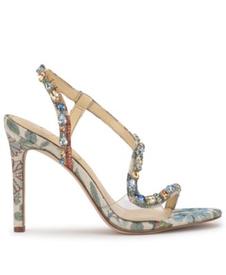 Women's Jaycin Barely-There Rhinestone Evening Sandals