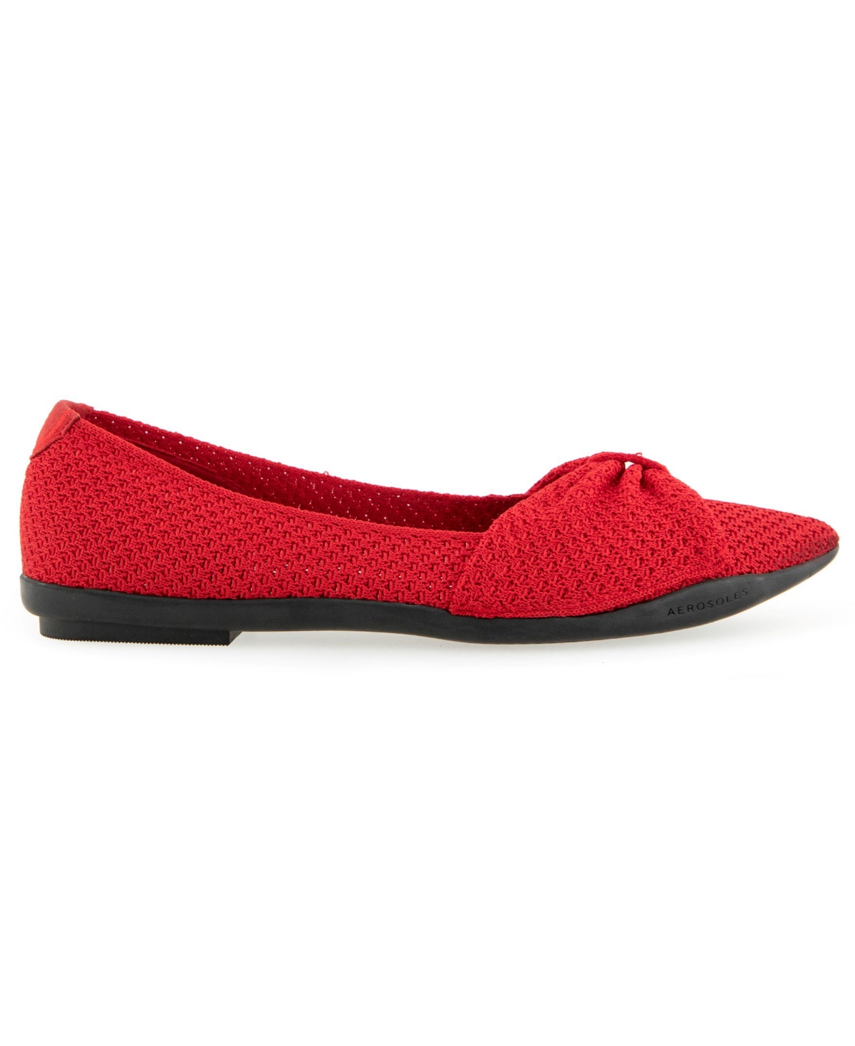 Aerosoles Women's Davita Knit Flat In Red
