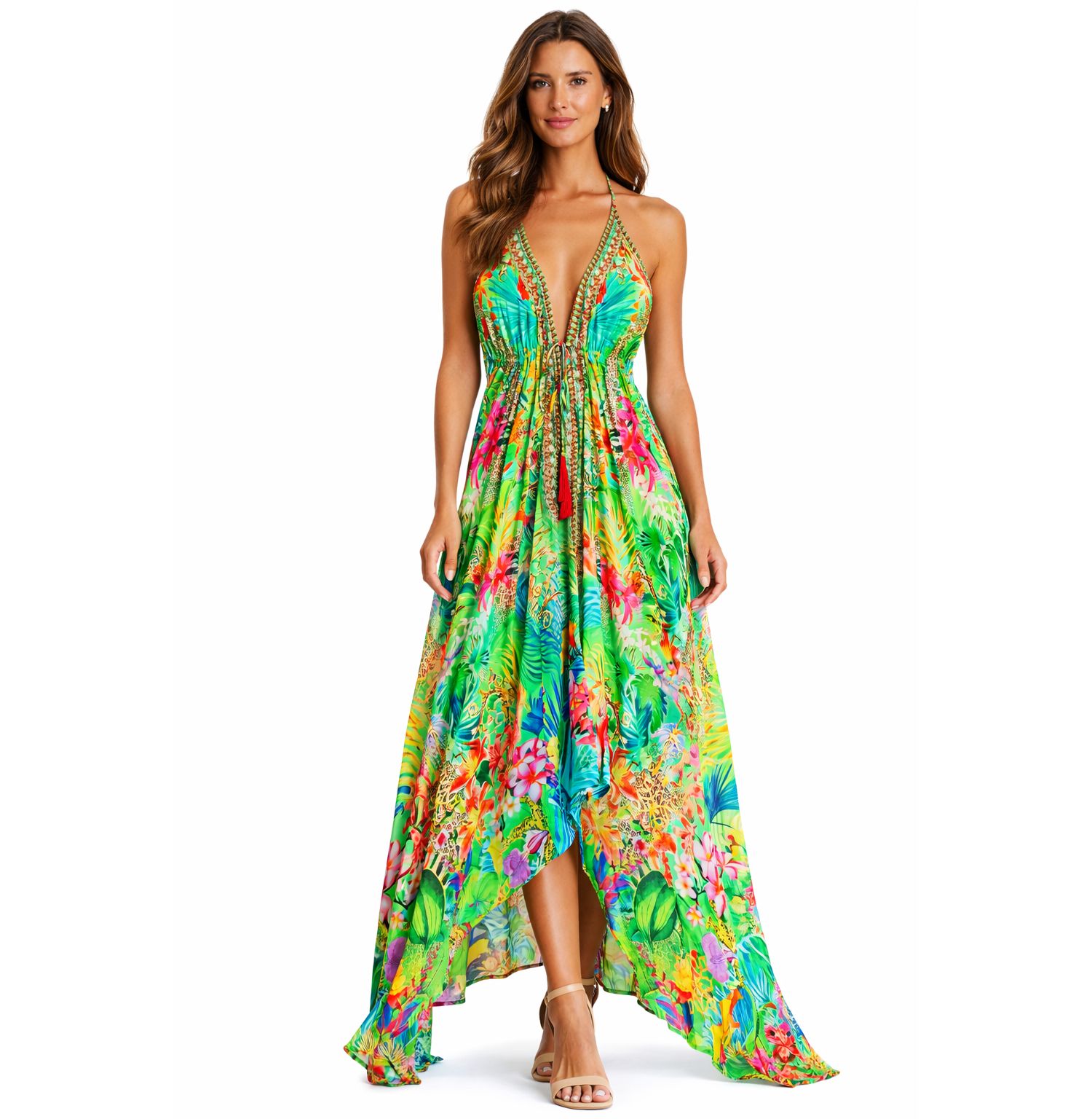 Women's Maxi halterneck Dress