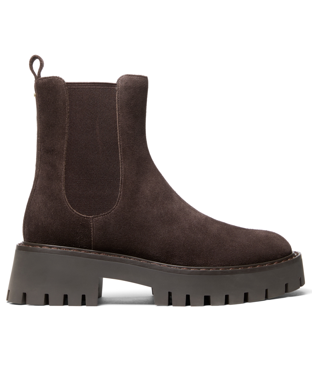Michael Michael Kors Women's Asher Leather Lug Ankle Booties