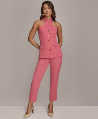 Women's Halter Neck Vest Jacket