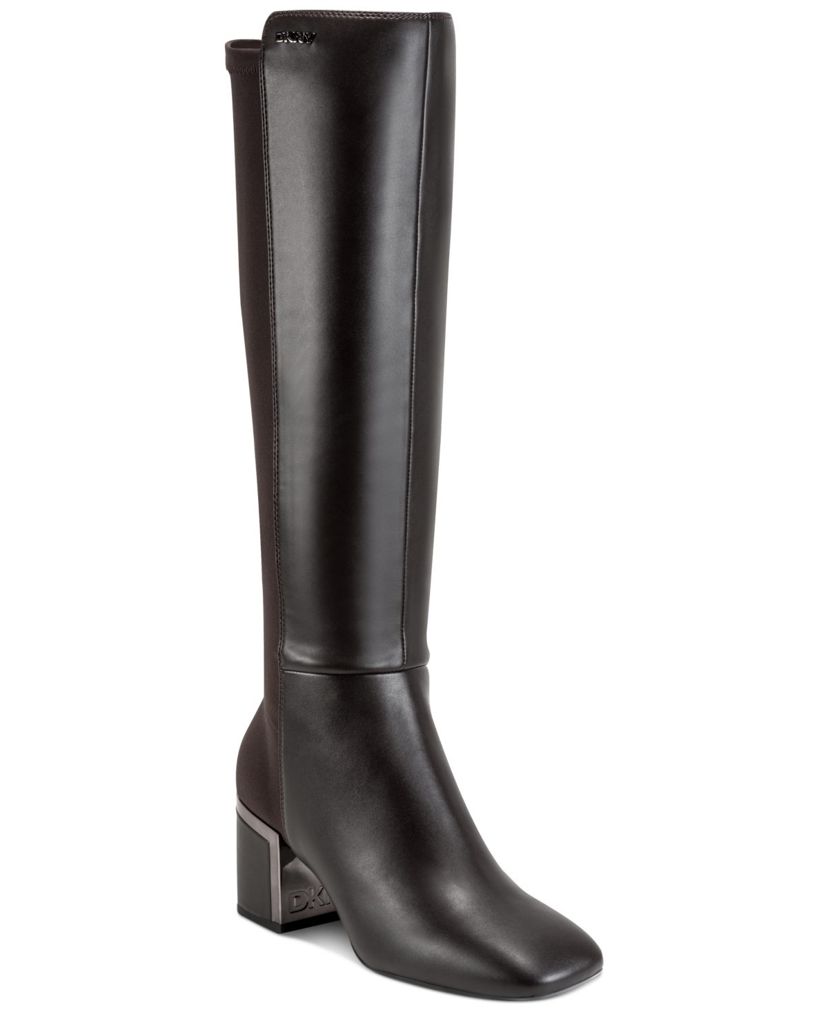 Dkny Kamiah Knee High Boot In Black