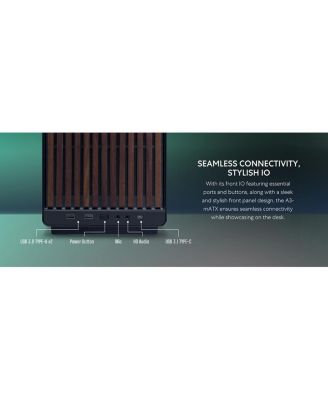 Lian-LI CS A3-mATX-WD Black Mini tower MicroATX Chassis Retail