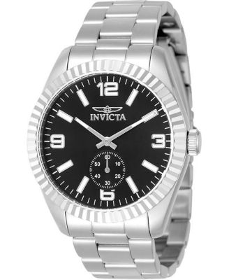 Men's 49318 Specialty  Quartz Multifunction Black Dial Watch