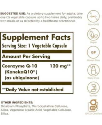Vegetarian CoQ-10 ,120 mg ,60 Veg Caps