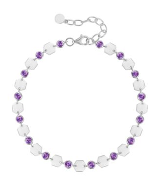 Amethyst Luna Bracelet (1-1/2 ct. t.w.) in Sterling Silver