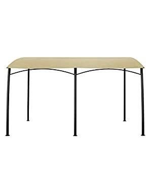 13'x10' Wall Mounted Peogola, UV Block Patio Awning Sunshade Canopy for Patio