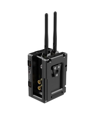 Dual Battery Plate Cradle for Teradek Bolt LT Transmitter, V-Mount to Gold Mount