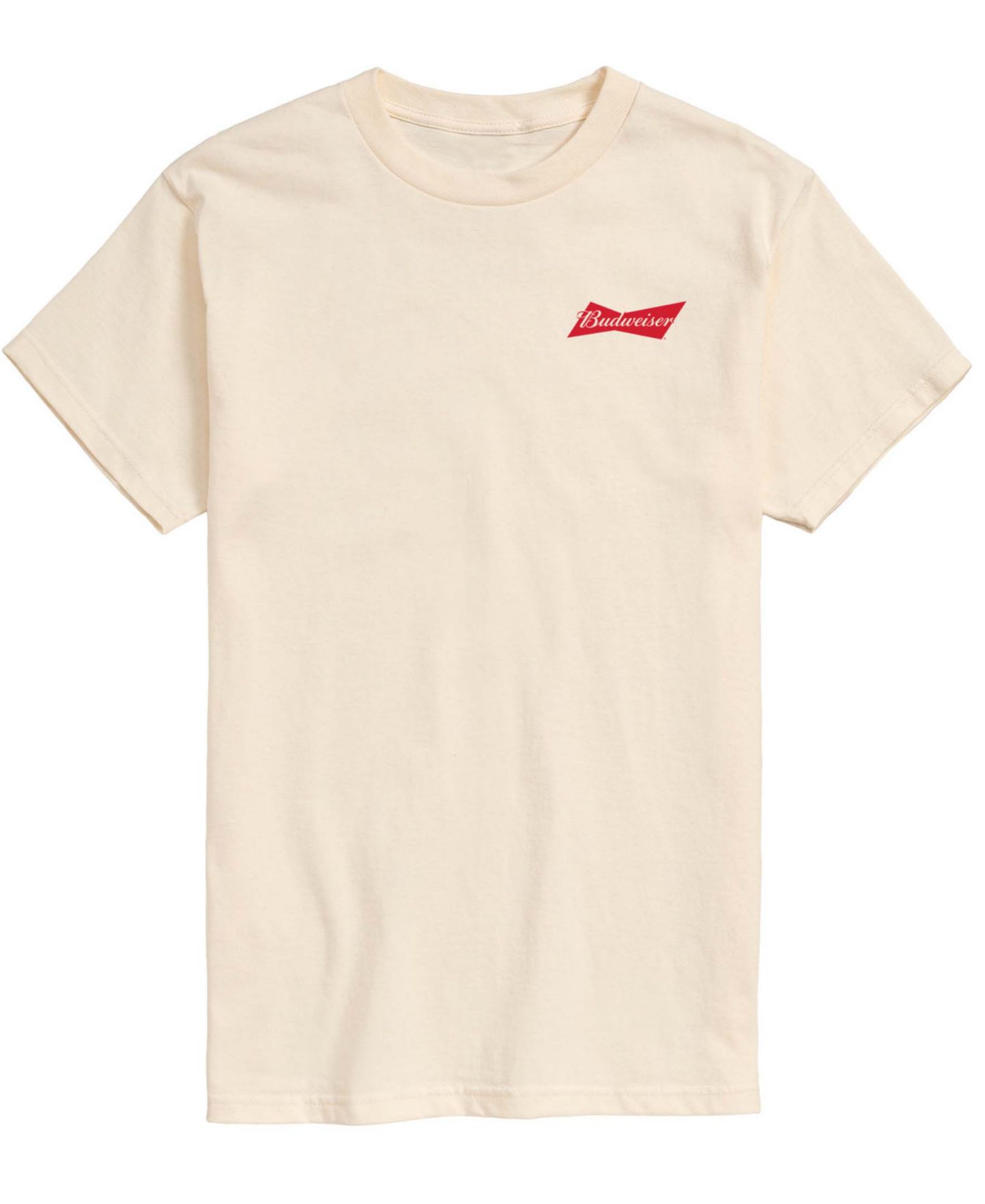 Мужская футболка AIRWAVES Budweiser Core Short-Sleeve, цвет: Бежевый / Хаки — фото 1