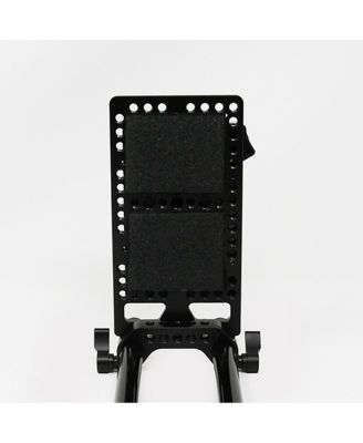 15mm Rail Mount Cheese Plate with 3-Stud Battery Plate and 10" 2-Pin Coil Cable for RED Komodo