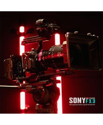 Full Camera Cage Basic Kit for Sony FX3 & FX30 V2, Titanium Gray