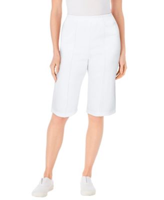 Plus Size Knit Bermuda Short