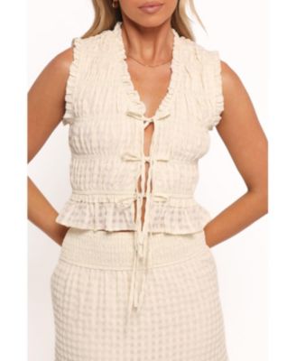 Women's Farica Gingham Top