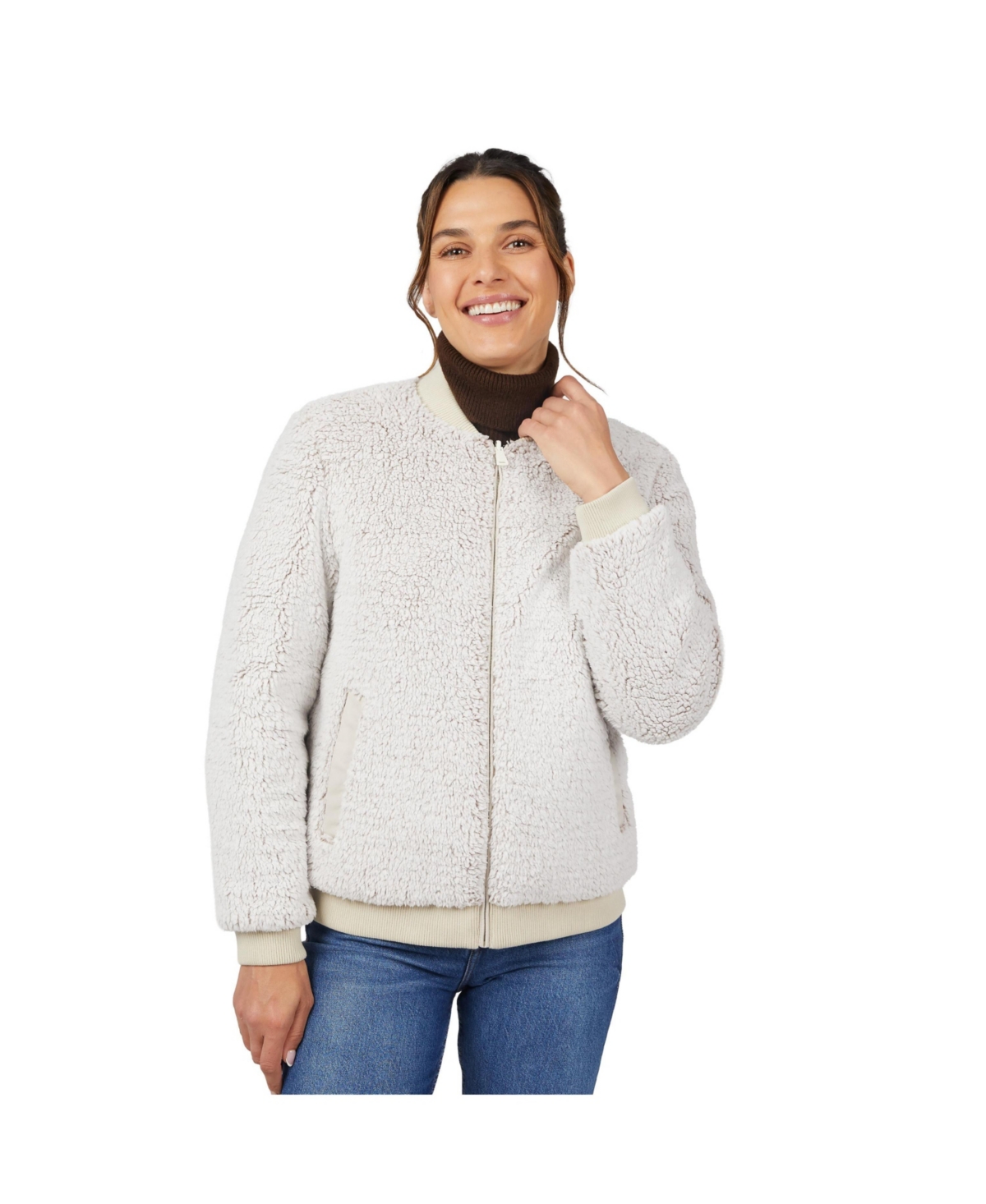 Free Country Women's Stratus Lite Reversible Quilted Bomber Jacket