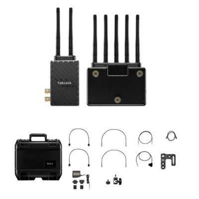  750' Range 3G-SDI/HDMI Wireless Deluxe Kit with Gold Mount  Transmitter and Receiver