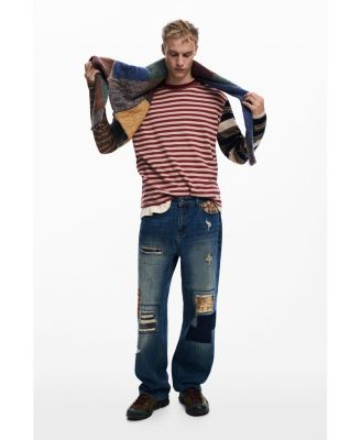 Men's Patch denim trousers