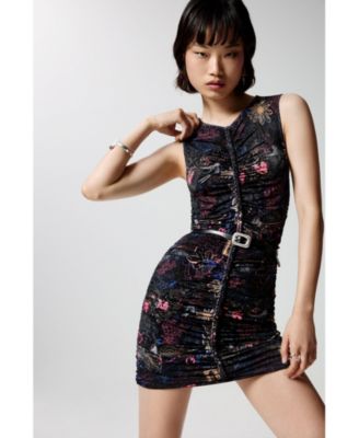 Women's Short graffiti dress