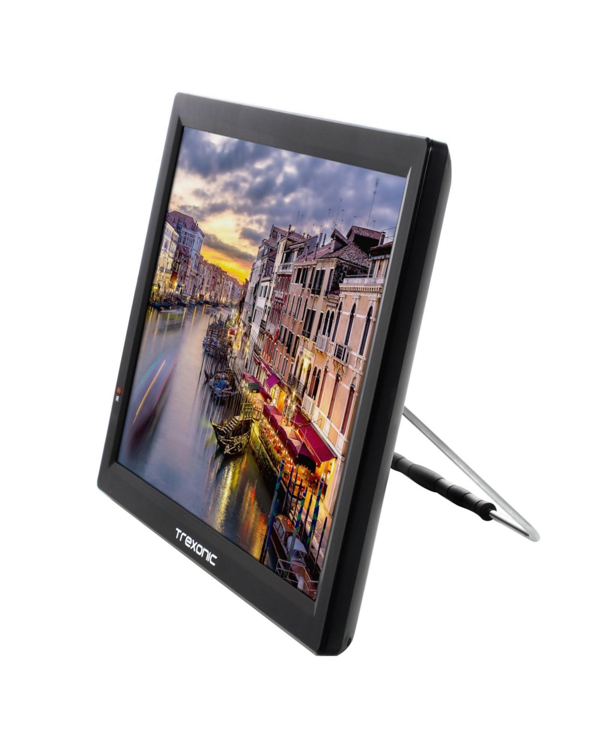 Trexonic Portable Rechargeable 14 Inch Led Tv with Hdmi, Sd/Mmc, Usb, Vga, Av In/Out and Built-in Digital Tuner