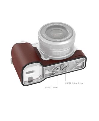 3527 Leather Half Case for Sony ZV-E10