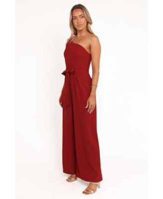 Women's Leyton Jumpsuit - Deep Red