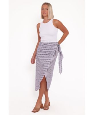 Women's Jacey Wrap Midi Skirt