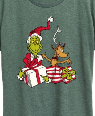 The Grinch and Max Presents Women's Short Sleeve Graphic T-shirts