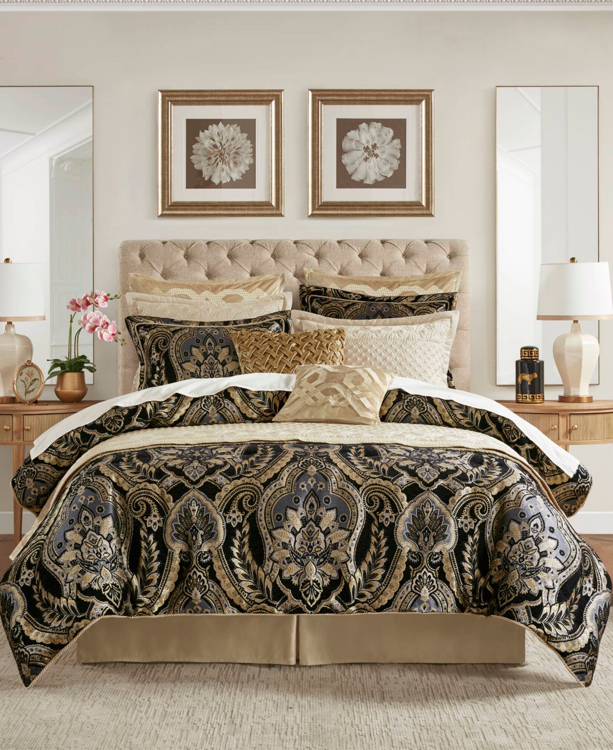 Croscill Julius 4-Pc. Jacquard Comforter Set