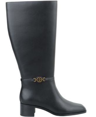Women's Shayyla Block Heel Knee High Boots, Created for Macy's