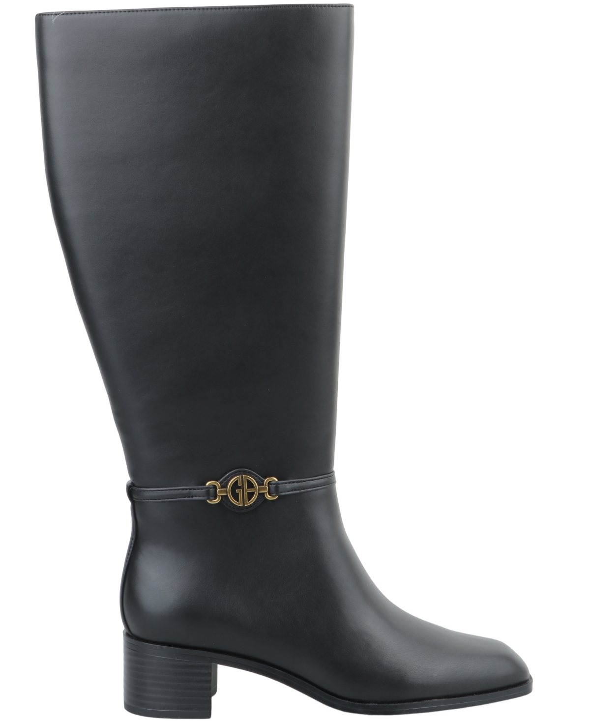 Giani Bernini Women's Shayyla Block Heel Knee High Boots, Created For Macy's In Animal Print