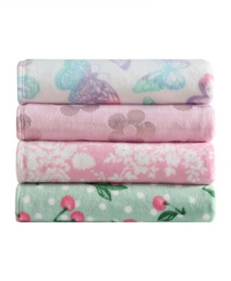 Ultra Soft Plush Fleece Throw, 50" x 70"