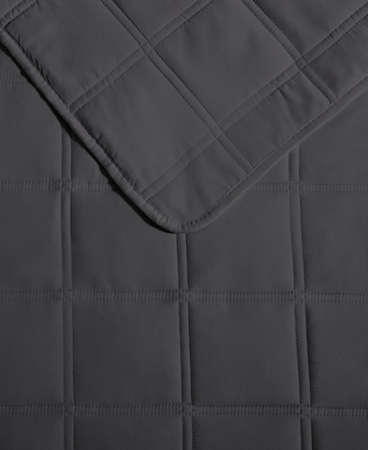 Kenneth Cole New York Solid Stonewashed 3-pc. Quilt Set, Full/queen In Black