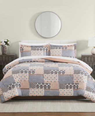 Macy's Francesca Patchwork 3-Pc. Comforter Sets