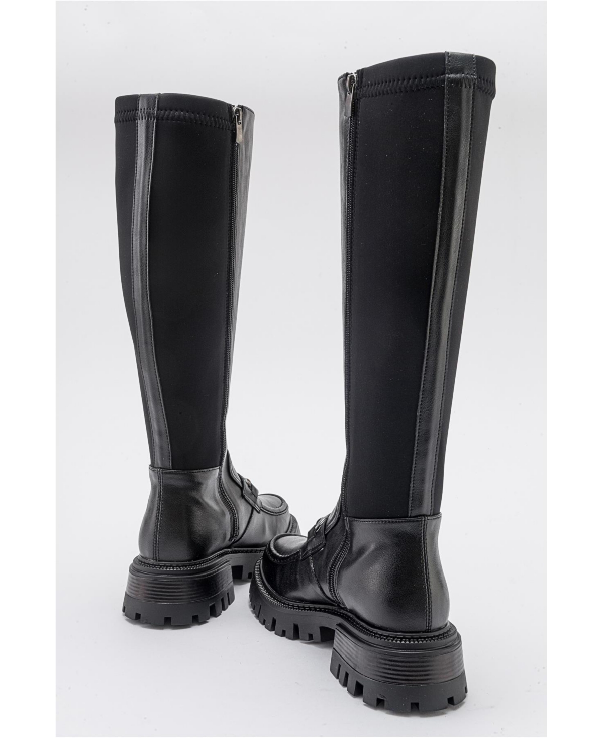 Prologue Shoes Chapel Buckle Stretch Boot (Women)