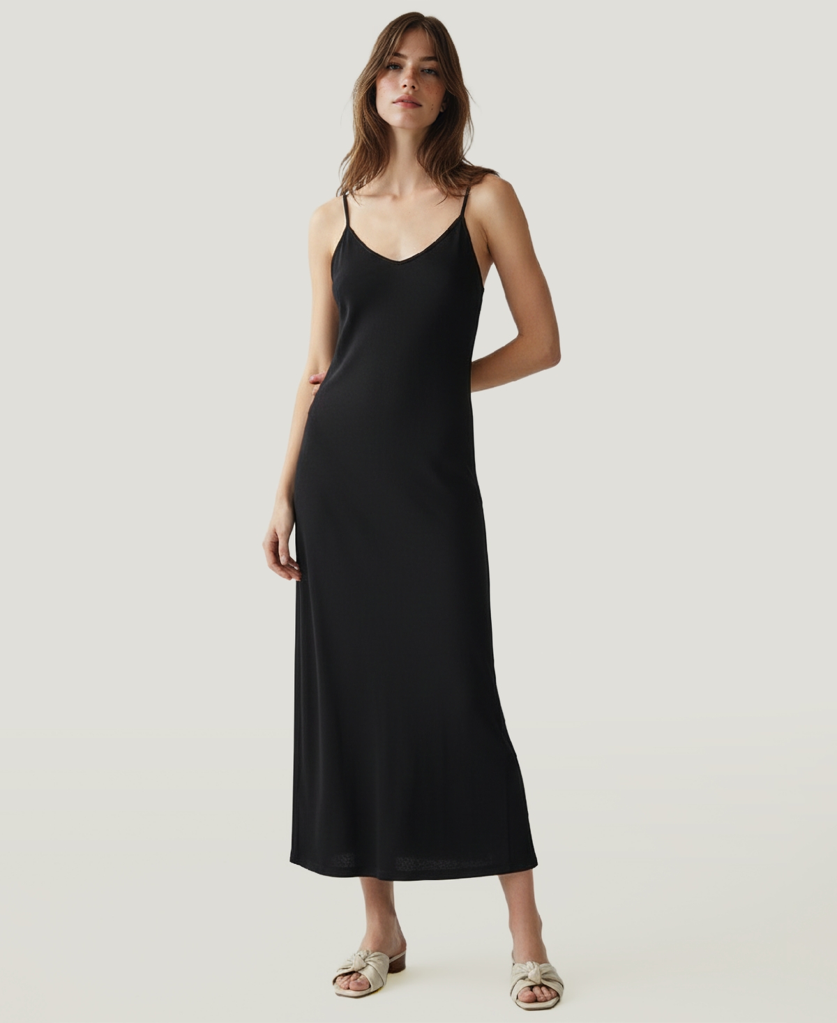 Naadam Women's Cashmino Cutout Sweater Midi Dress In Black