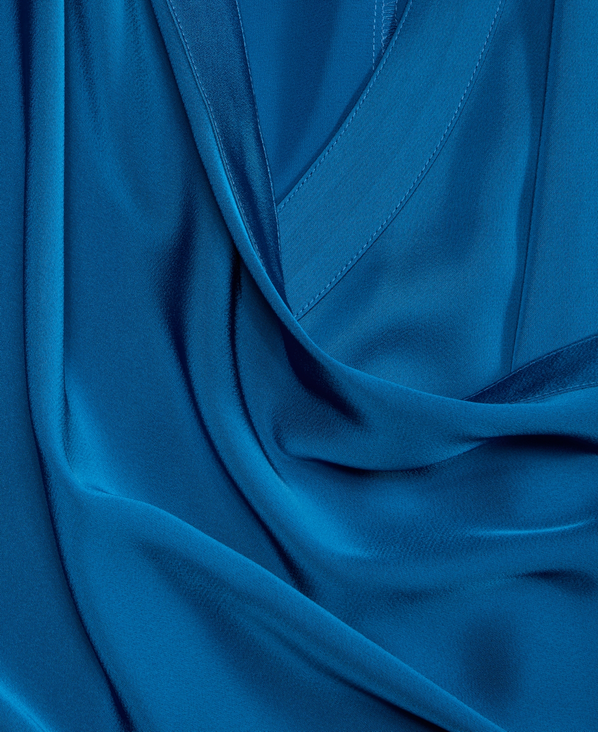 Inc International Concepts Women's Surplice Wrap Top, Macy's Exclusive In Blue