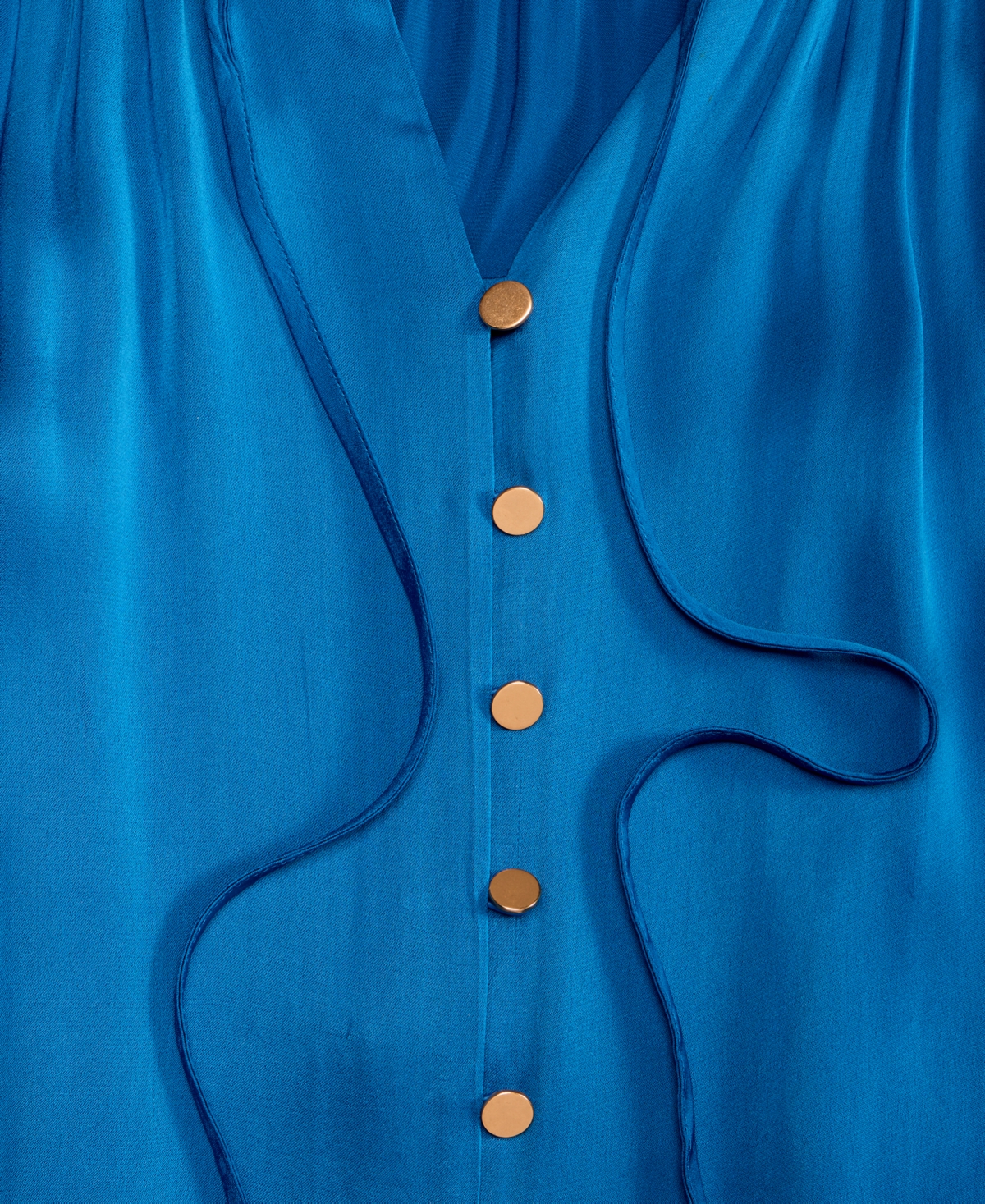 I.n.c. International Concepts Women's Tie-Neck Puff-Sleeve Blouse, Macy's Exclusive