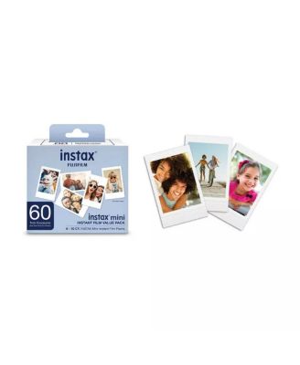 FUJIFILM Mini Instant Camera Film: 120 Shoots Total, Value Pack, (10 Sheets x 12) Includes Slinger Photo Album